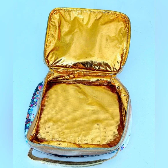 Packed party Glitter Lunch Bag - Picture 3 of 3